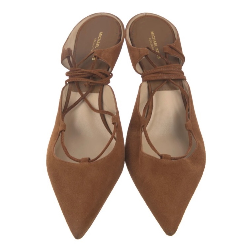 Michael Kors brown  pumps Michael Kors collection size 40 runs size 9